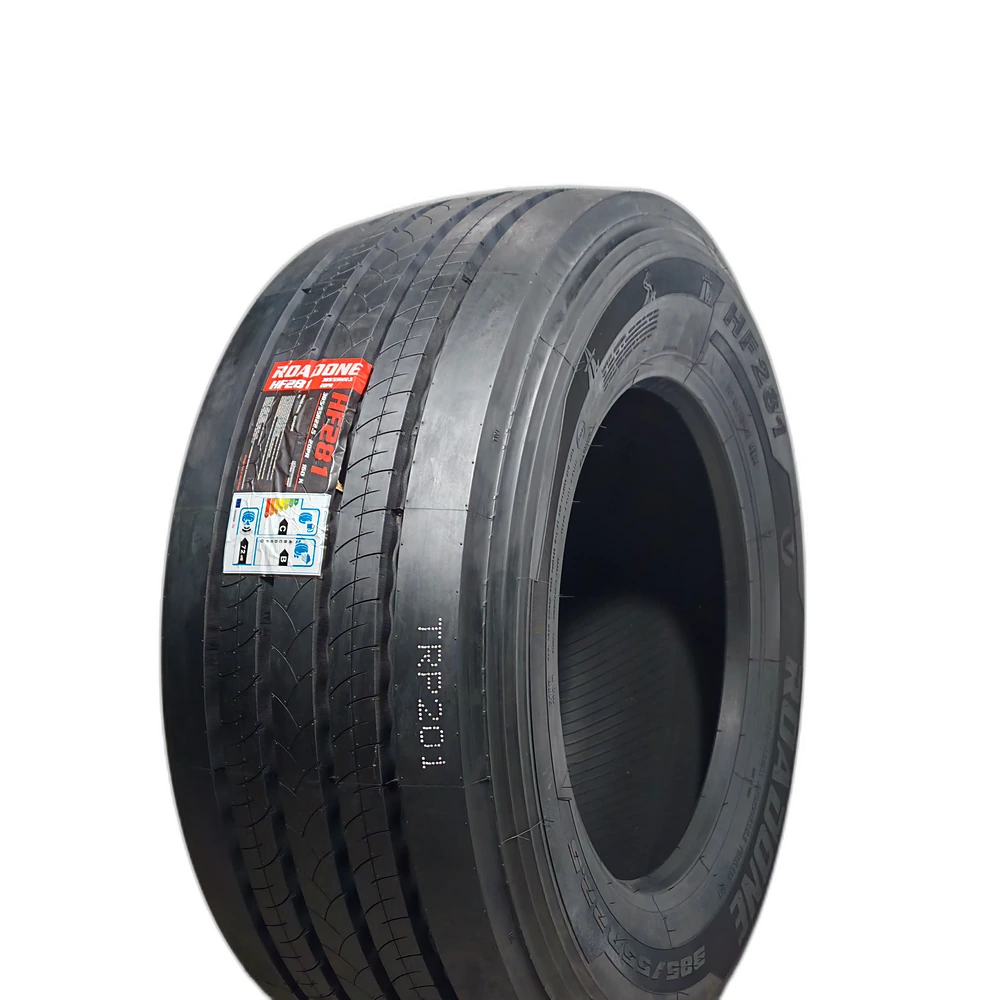 Llanta Roadone 385/55R22.5 vista 45 grados