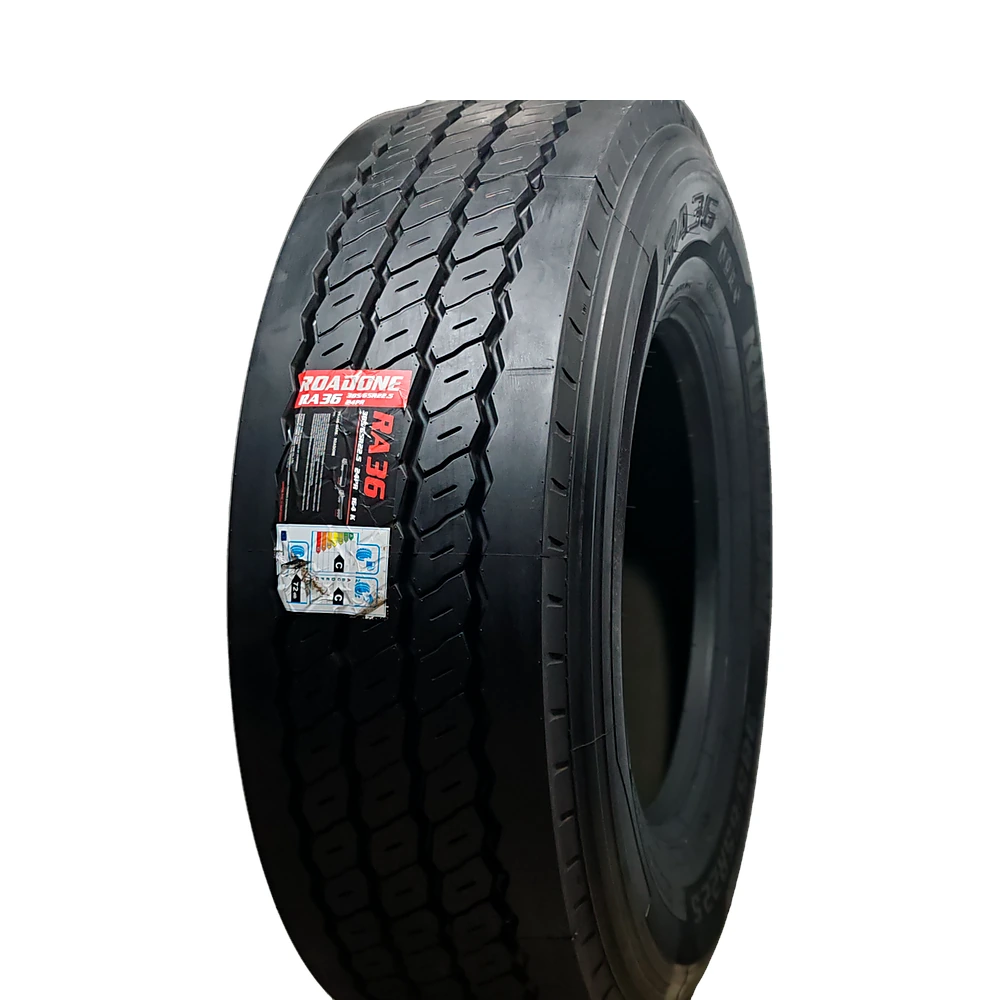 Llanta Roadone 385/65R22.5 vista 45 grados